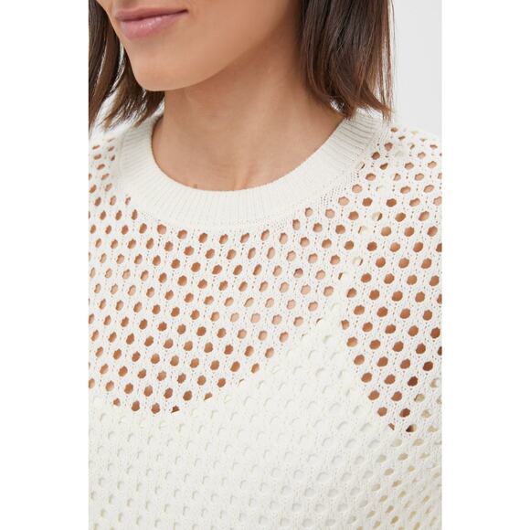 HYACINTH HOUSE Cream Knit Amanyara Maxi Dress Size M NWT Retail $178 Tuckernuck - Picture 5 of 8